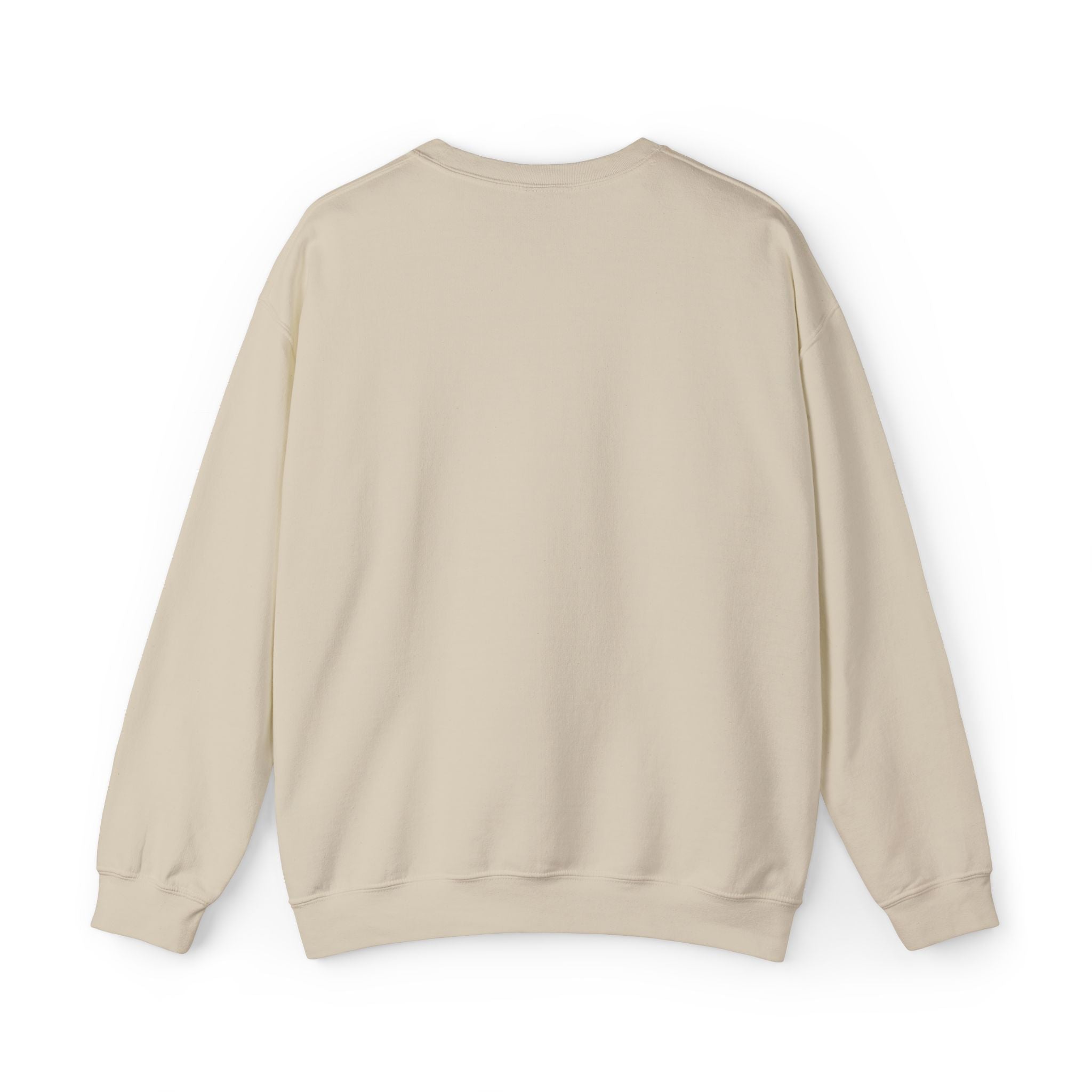 Enlightened Jeans Crewneck Sweatshirt — Minimal Positive Graphic Sweatshirt