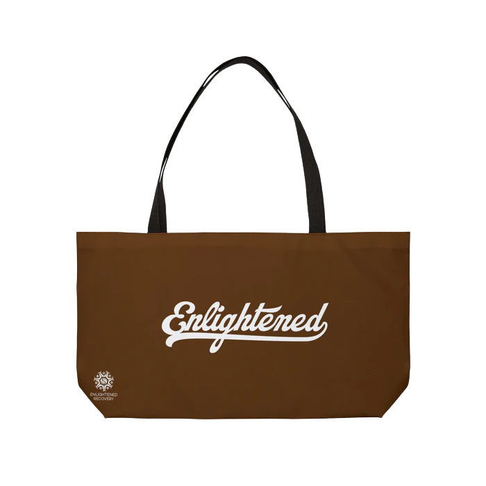 Enlightened Weekender Tote Bag – Perfect for Travel and Everyday Use
