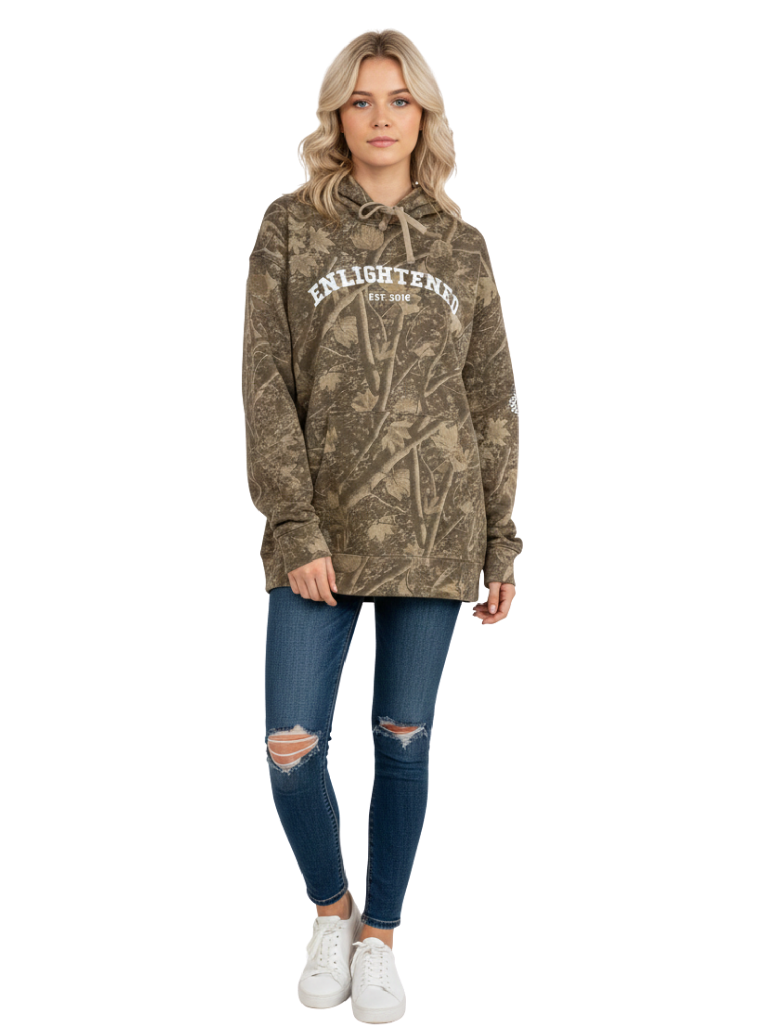 Enlightened Deadwood Camo Hoodie