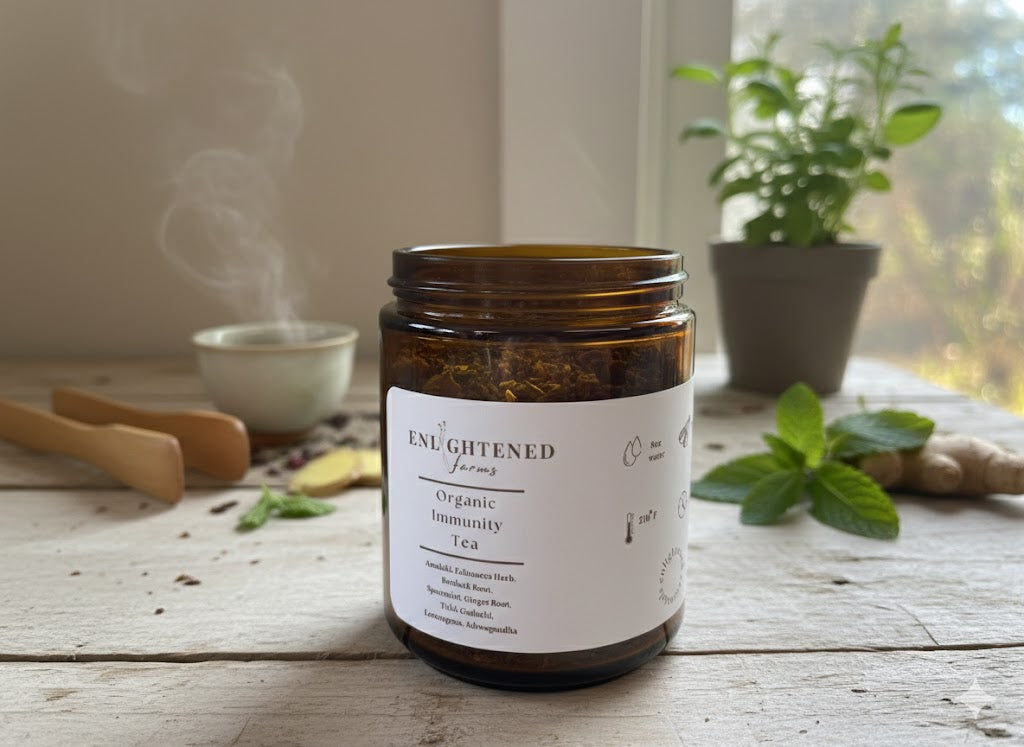 Organic Immunity Tea- 8oz Jar