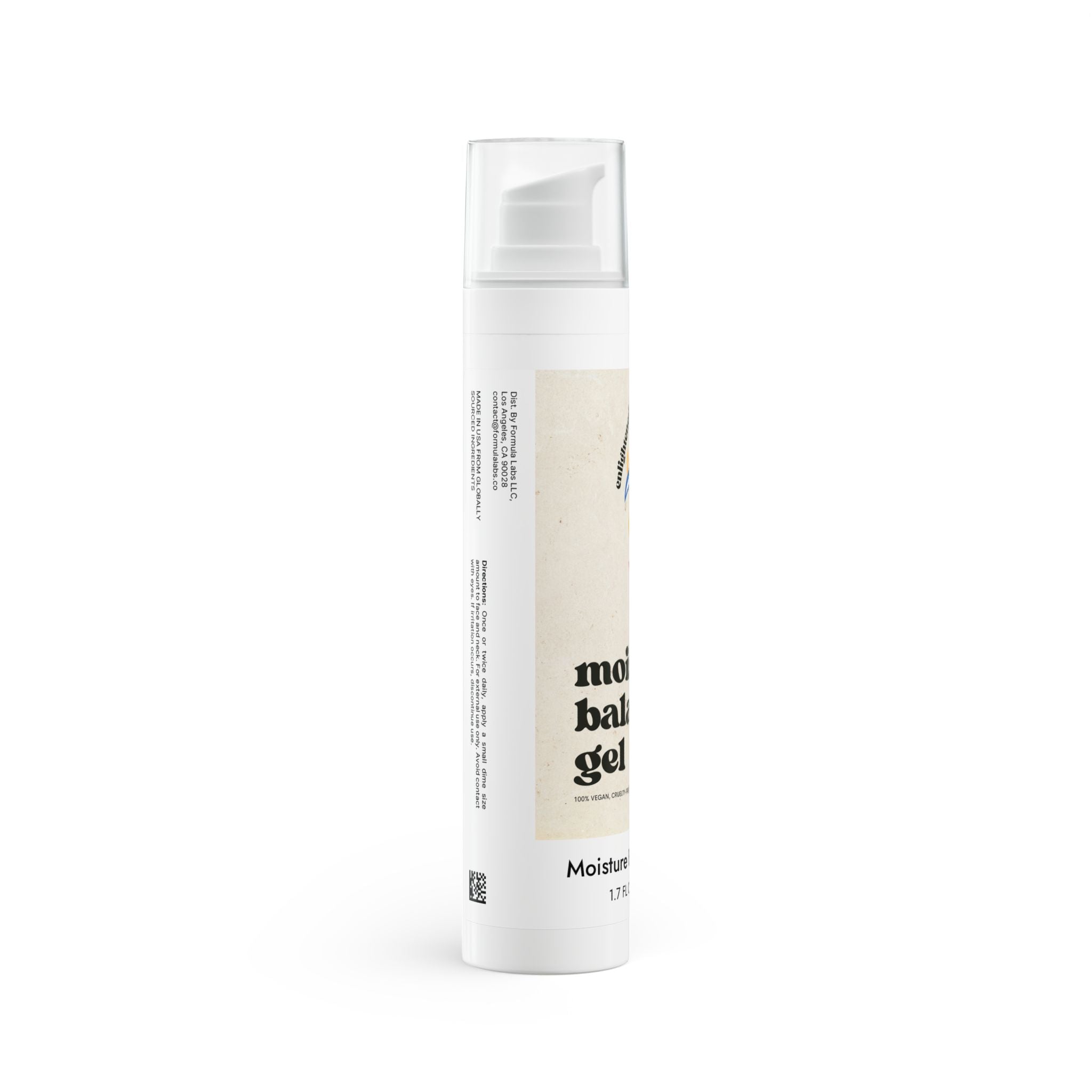 100% Vegan Cruelty-Free Moisture Balance Gel