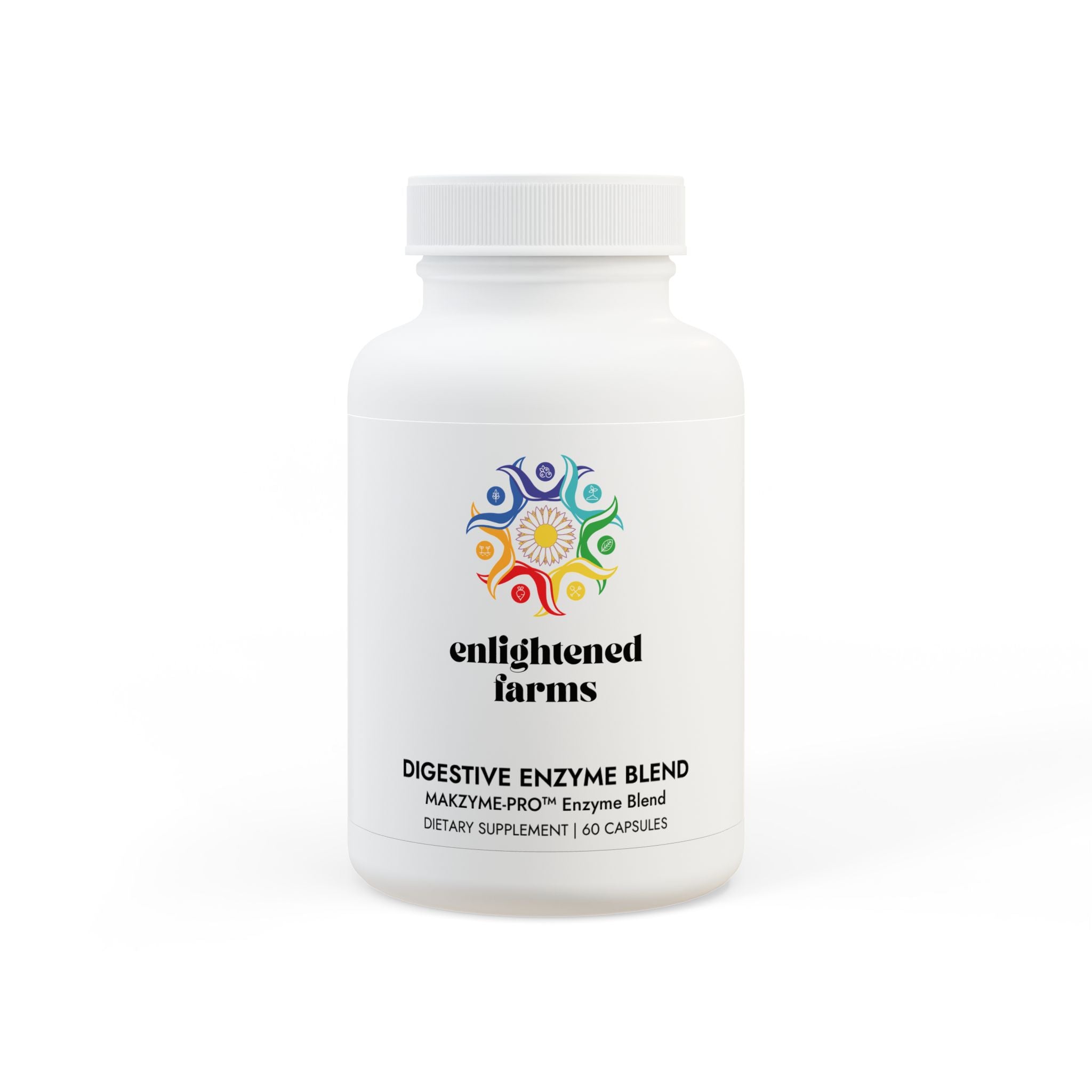 Vegan Digestive Enzyme Blend Supplement