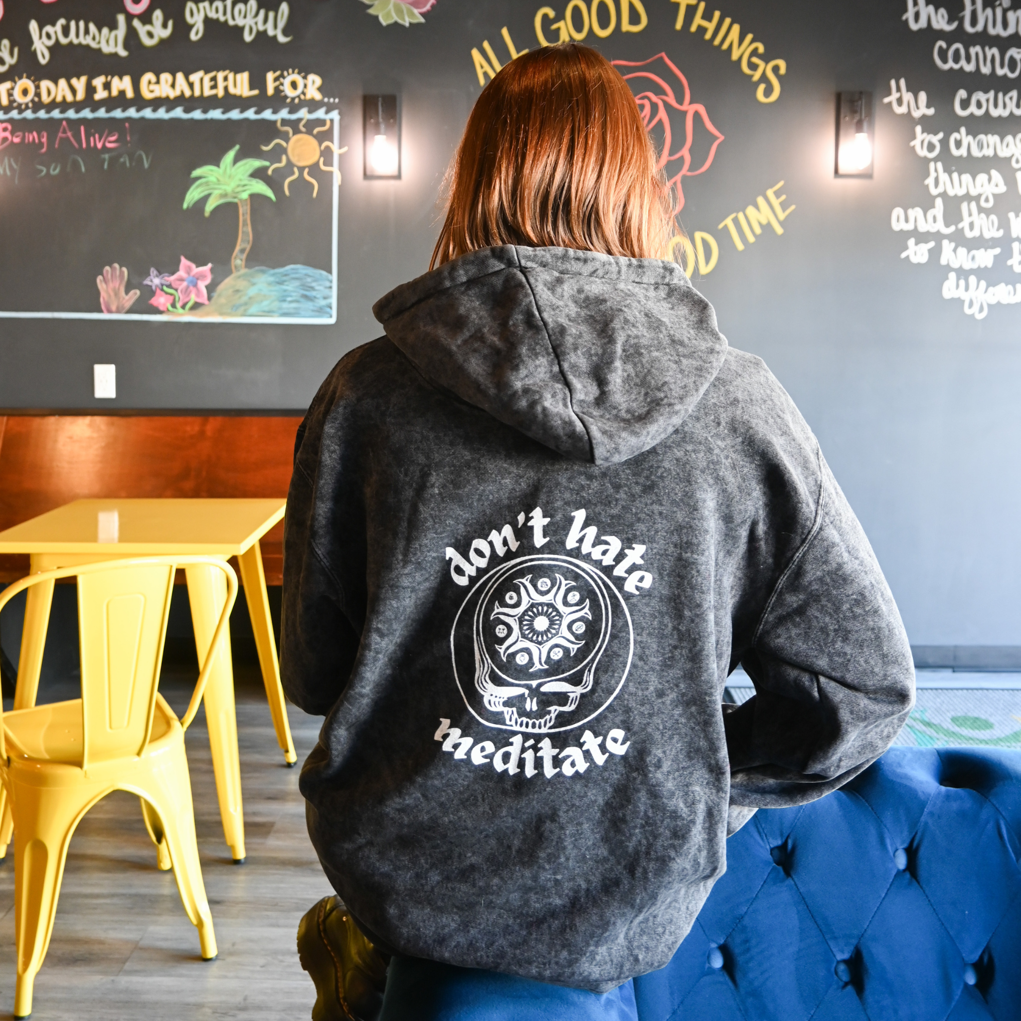 Unisex Mineral Wash Hoodie
