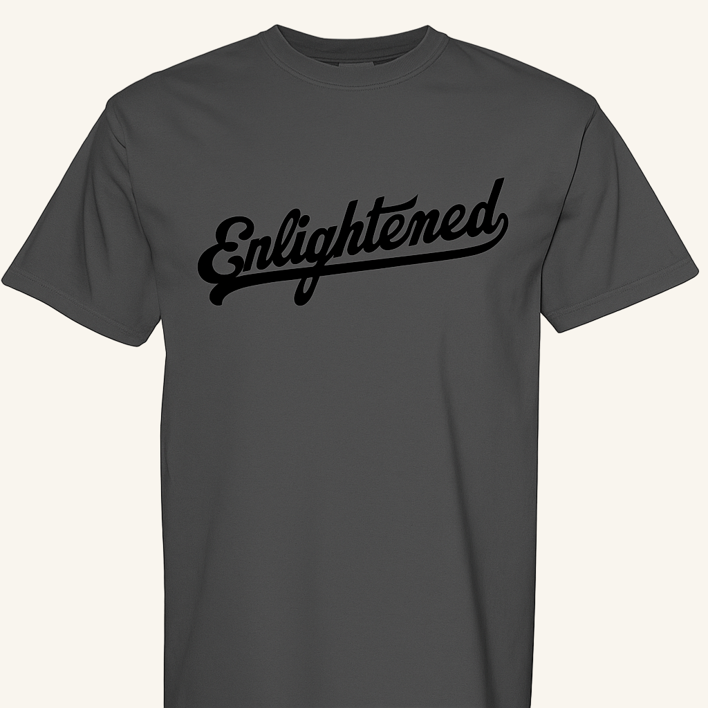 enlightened recovery grey t-shirt