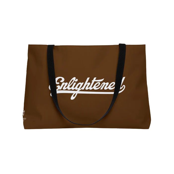 Enlightened Weekender Tote Bag – Perfect for Travel and Everyday Use