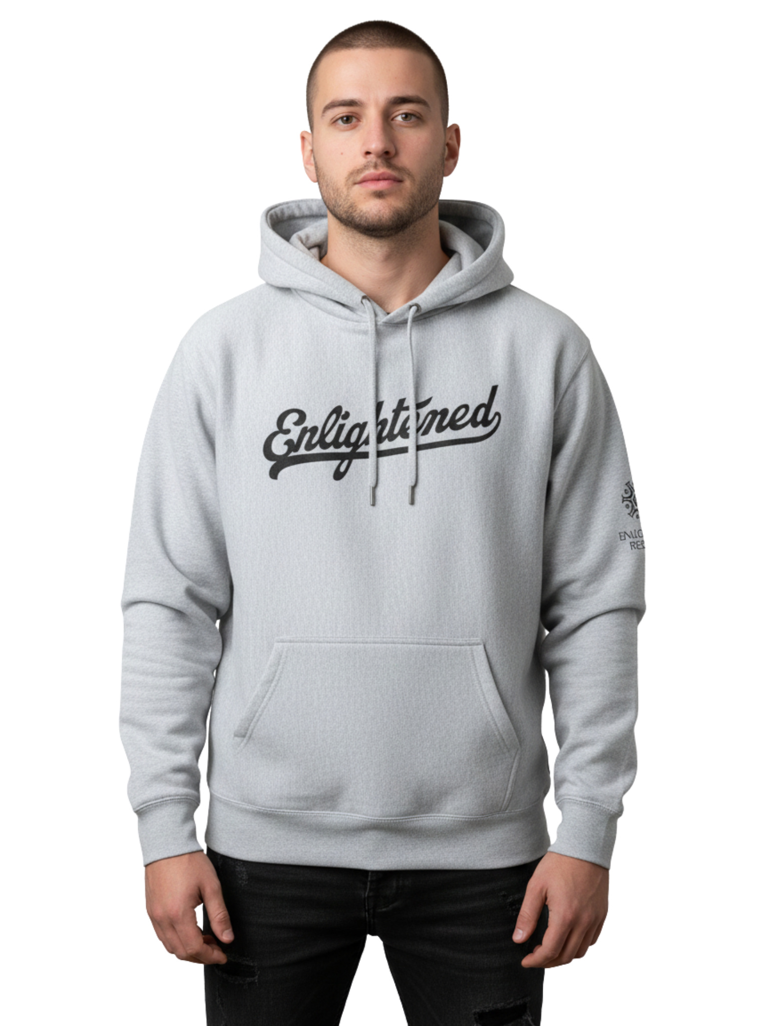 Enlightened Script Heavyweight Hoodie
