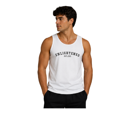 University Enlightened Tank Top -Unisex